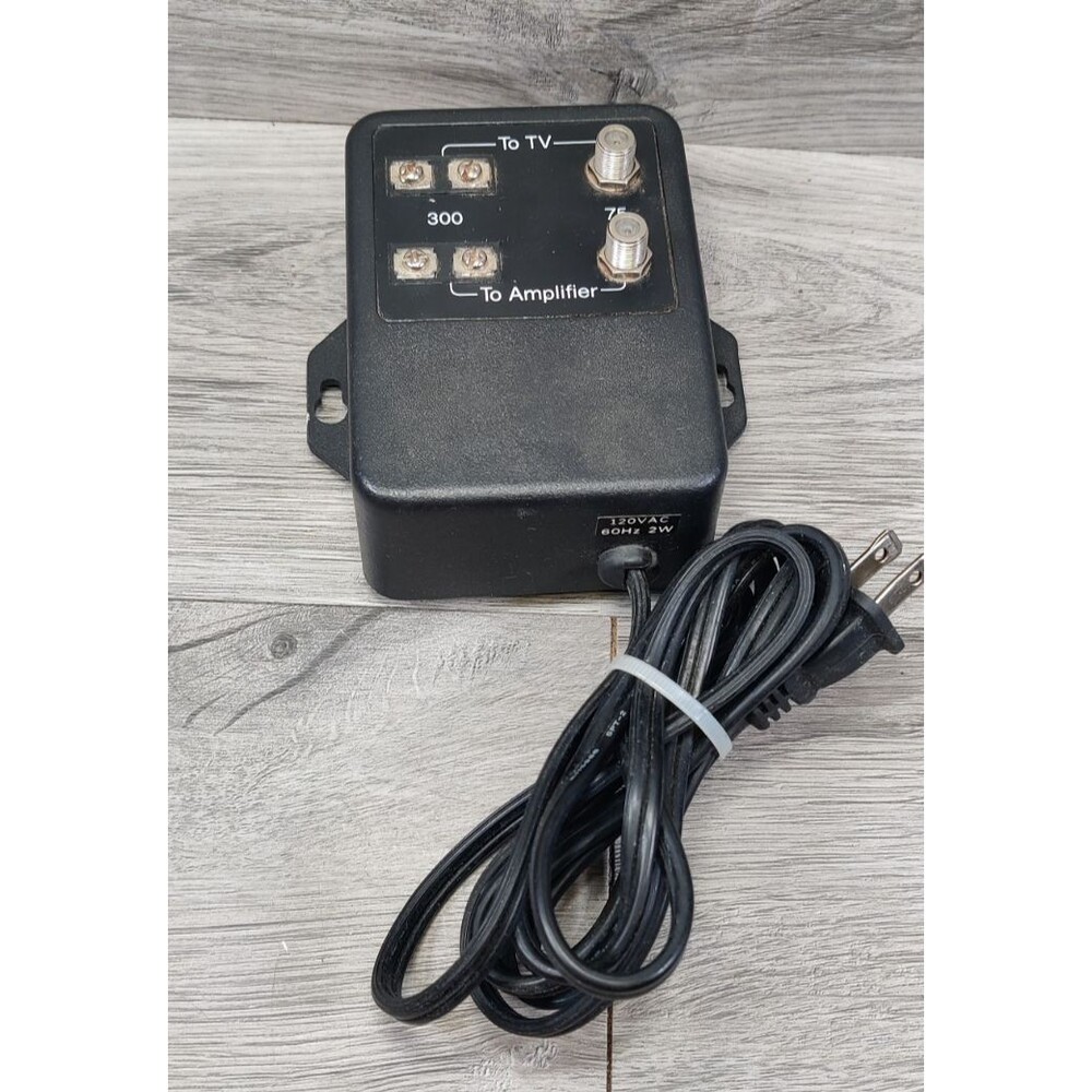 Gemini Outdoor Antenna Amplifier Power Adaptor VHF/UHF/FM UL Listed DA900 VTG VG